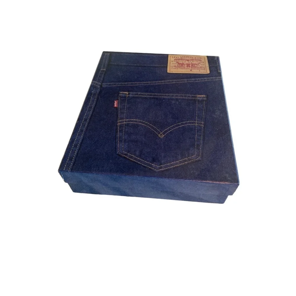 Levis Jean Pocket Image Lidded Storage‎ Box
